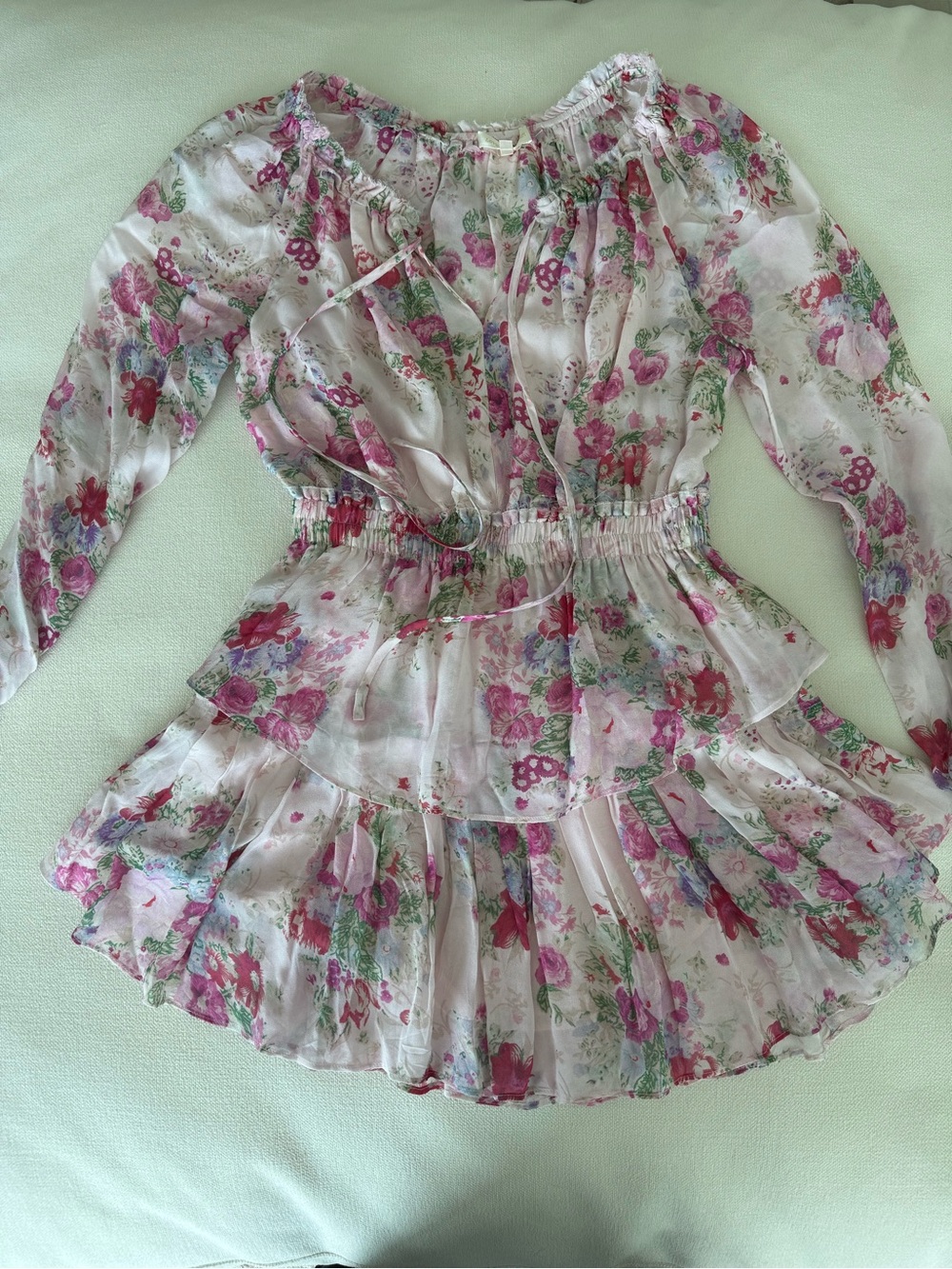 LOVESHACKFANCY MINI DRESS SIZE P